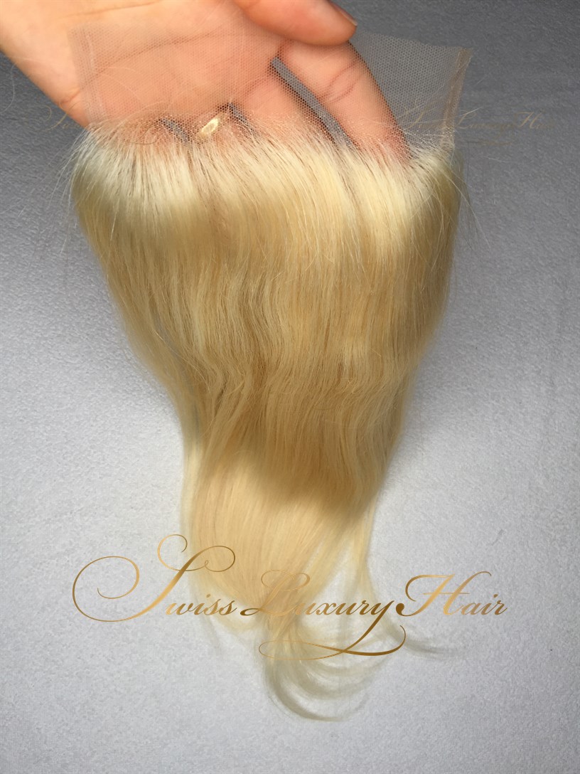 Swiss Luxury Hair - Closure 5x5 Straight Blonde