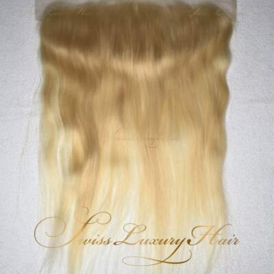 Swiss Luxury Hair - Lace Frontal 13x4 Straight Blonde